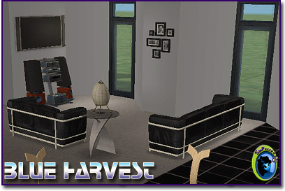 Blue Harvest Living Room 