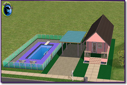Dinky Astroturf House