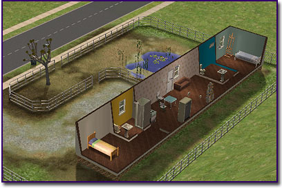 Trailer House Back