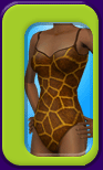 Giraffe Print Swimsuit