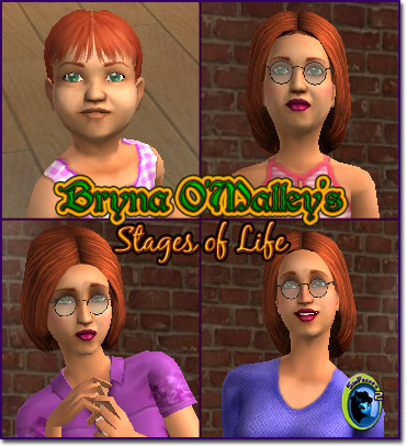Bryna O'Malley's stages of life.