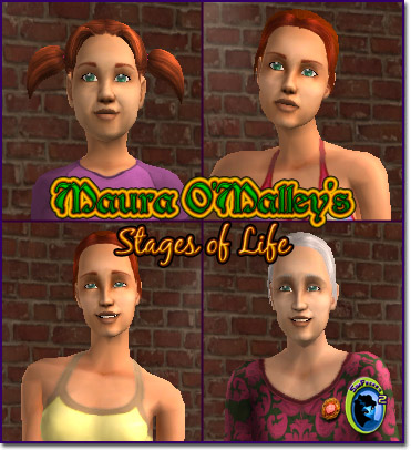 Maura O'Malley's stages of life.