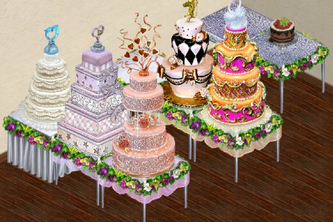 Garland Cake Stations