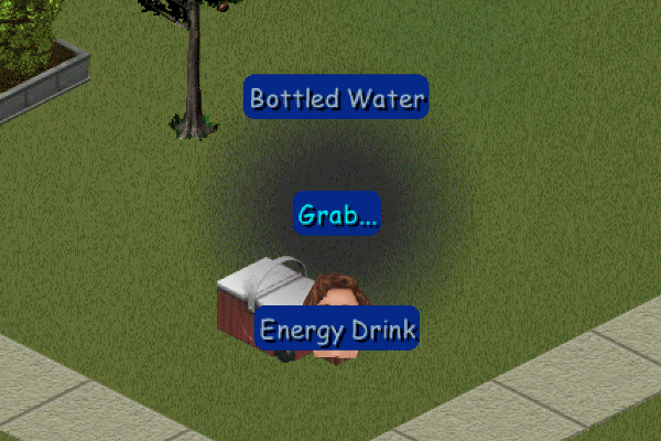Sims interact with the Cooler, go for jogs and play out various events.