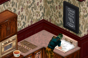 Clean Your Plate Wall Sign